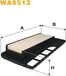 WIX Filters WA9512 - Filtre à air cwaw.fr