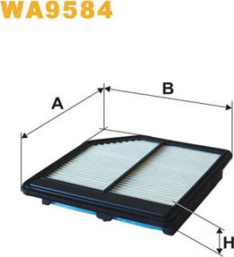 WIX Filters WA9584 - Filtre à air cwaw.fr