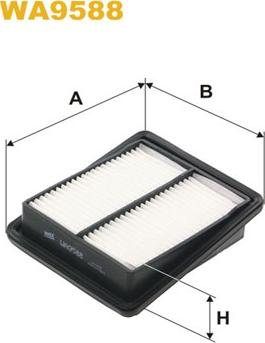 WIX Filters WA9588 - Filtre à air cwaw.fr