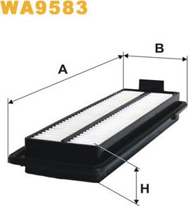 WIX Filters WA9583 - Filtre à air cwaw.fr