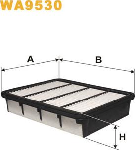 WIX Filters WA9530 - Filtre à air cwaw.fr