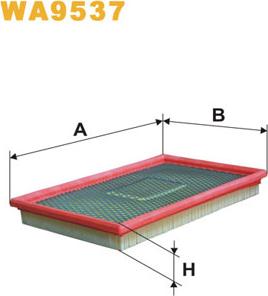 WIX Filters WA9537 - Filtre à air cwaw.fr