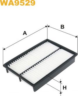 WIX Filters WA9529 - Filtre à air cwaw.fr