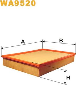 WIX Filters WA9520 - Filtre à air cwaw.fr