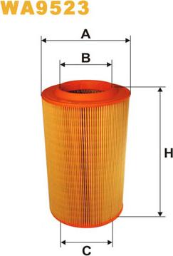 WIX Filters WA9523 - Filtre à air cwaw.fr