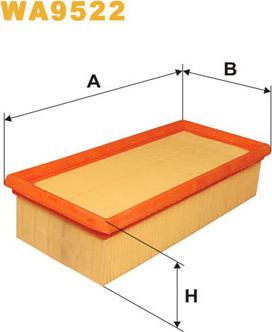 WIX Filters WA9522 - Filtre à air cwaw.fr