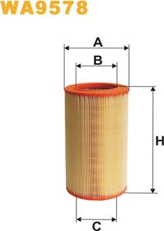 WIX Filters WA9578 - Filtre à air cwaw.fr