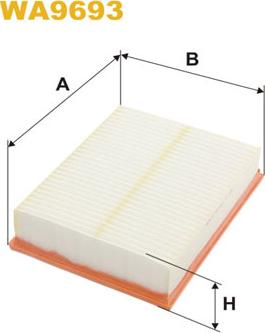 WIX Filters WA9693 - Filtre à air cwaw.fr