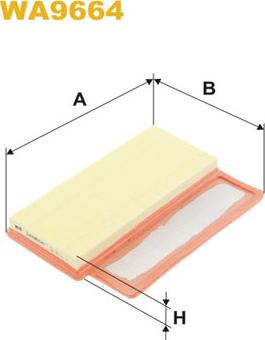 WIX Filters WA9664 - Filtre à air cwaw.fr