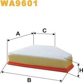 WIX Filters WA9601 - Filtre à air cwaw.fr