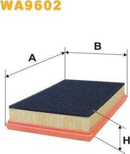 WIX Filters WA9602 - Filtre à air cwaw.fr