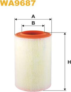 WIX Filters WA9687 - Filtre à air cwaw.fr