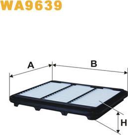 WIX Filters WA9639 - Filtre à air cwaw.fr