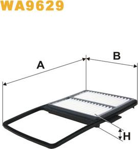 WIX Filters WA9629 - Filtre à air cwaw.fr