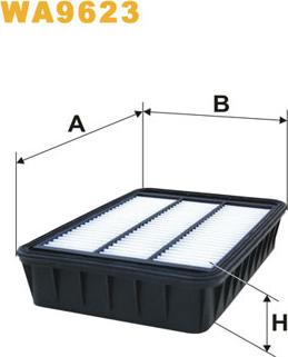 WIX Filters WA9623 - Filtre à air cwaw.fr