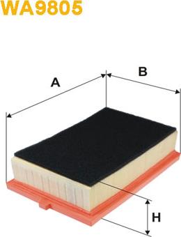 WIX Filters WA9805 - Filtre à air cwaw.fr