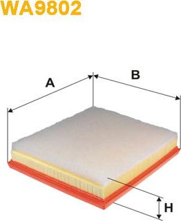 WIX Filters WA9802 - Filtre à air cwaw.fr