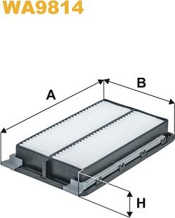 WIX Filters WA9814 - Filtre à air cwaw.fr