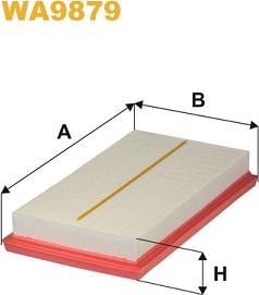 WIX Filters WA9879 - Filtre à air cwaw.fr