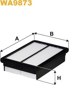 WIX Filters WA9873 - Filtre à air cwaw.fr