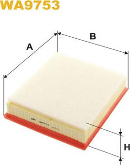 WIX Filters WA9753 - Filtre à air cwaw.fr