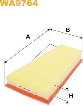 WIX Filters WA9764 - Filtre à air cwaw.fr