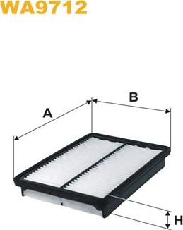 WIX Filters WA9712 - Filtre à air cwaw.fr