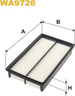 WIX Filters WA9726 - Filtre à air cwaw.fr