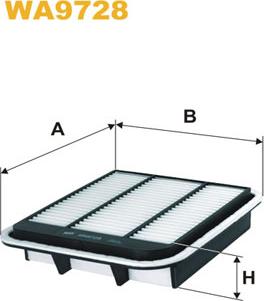WIX Filters WA9728 - Filtre à air cwaw.fr