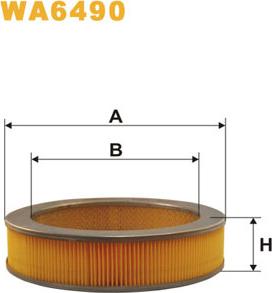 WIX Filters WA6490 - Filtre à air cwaw.fr