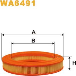 WIX Filters WA6491 - Filtre à air cwaw.fr