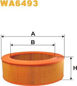 WIX Filters WA6493 - Filtre à air cwaw.fr