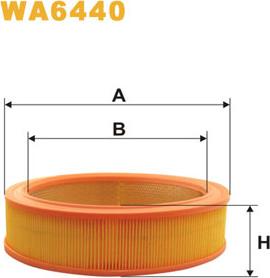 WIX Filters WA6440 - Filtre à air cwaw.fr