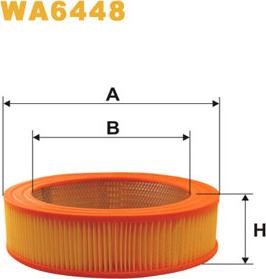 WIX Filters WA6448 - Filtre à air cwaw.fr