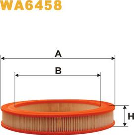 WIX Filters WA6458 - Filtre à air cwaw.fr