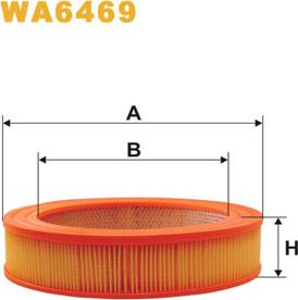 WIX Filters WA6469 - Filtre à air cwaw.fr