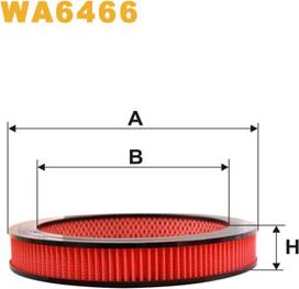 WIX Filters WA6466 - Filtre à air cwaw.fr