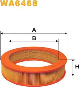 WIX Filters WA6468 - Filtre à air cwaw.fr