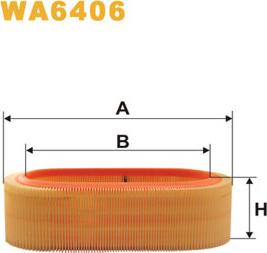 WIX Filters WA6406 - Filtre à air cwaw.fr