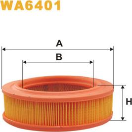 WIX Filters WA6401 - Filtre à air cwaw.fr