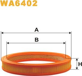 WIX Filters WA6402 - Filtre à air cwaw.fr