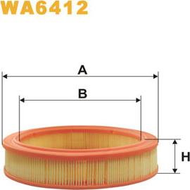 WIX Filters WA6412 - Filtre à air cwaw.fr