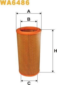 WIX Filters WA6486 - Filtre à air cwaw.fr