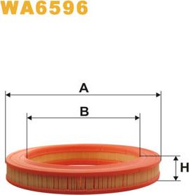 WIX Filters WA6596 - Filtre à air cwaw.fr