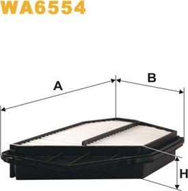 WIX Filters WA6554 - Filtre à air cwaw.fr