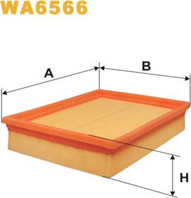 WIX Filters WA6566 - Filtre à air cwaw.fr