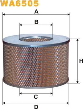 WIX Filters WA6505 - Filtre à air cwaw.fr