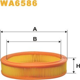 WIX Filters WA6586 - Filtre à air cwaw.fr