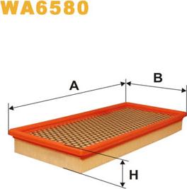 WIX Filters WA6580 - Filtre à air cwaw.fr