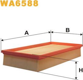 WIX Filters WA6588 - Filtre à air cwaw.fr